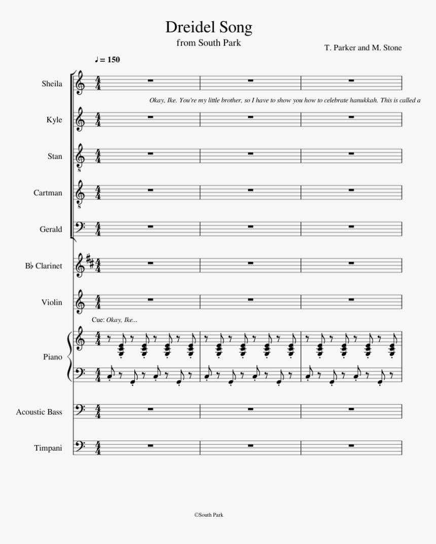 Egyptian Ella Sheet Music, HD Png Download