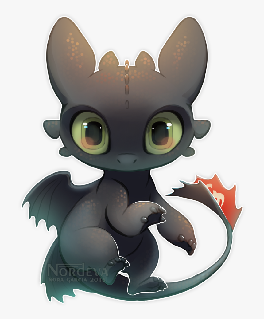 Toothless Png , Png Download - Chibi Toothless, Transparent Png