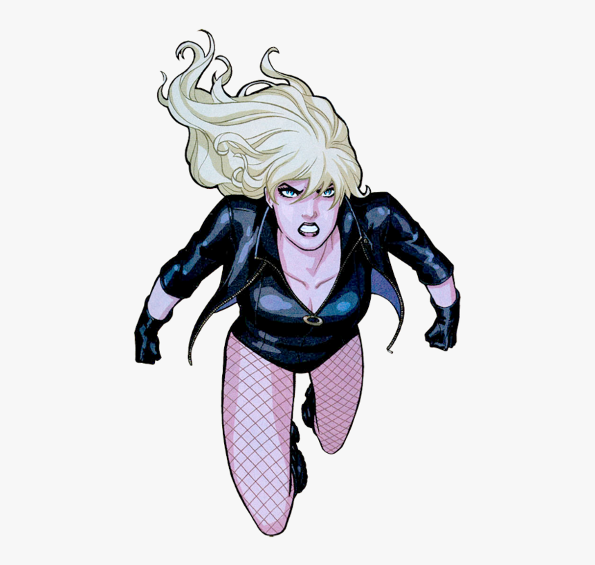 Black Canary Comic Png, Transparent Png