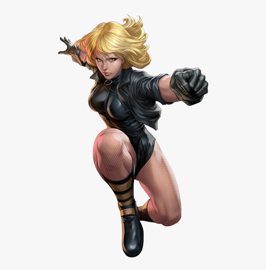 Black Canary - Black Canary Dc Deck Building, HD Png Download