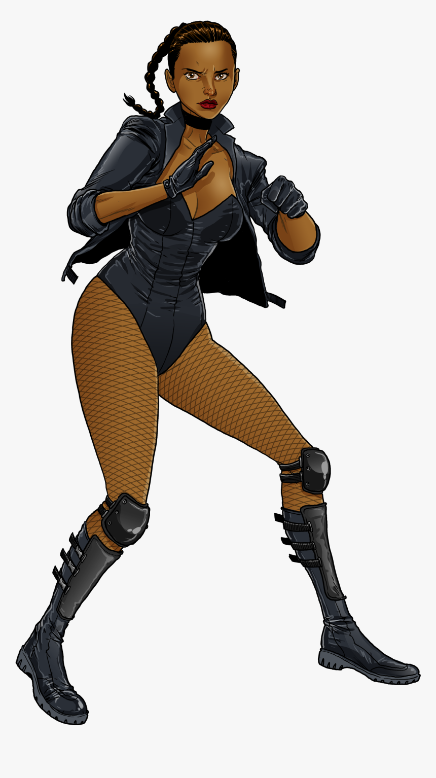 -in The 52 Multiverse, Black Canary Is African American,, HD Png Download