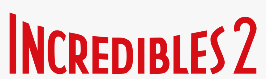 Incredibles 2 Logo Png, Transparent Png
