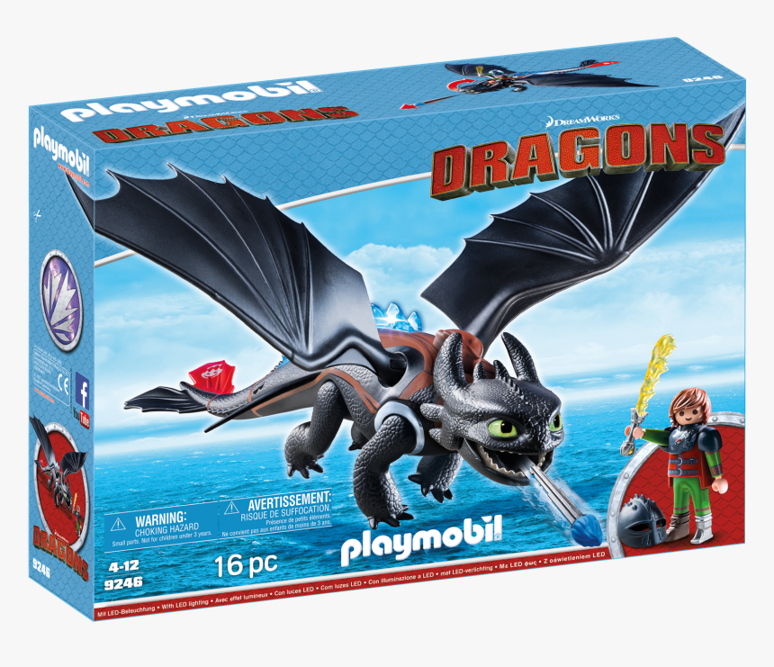 Harold Et Krokmou Playmobil, HD Png Download