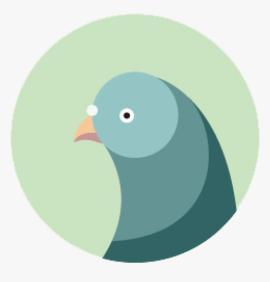 Partnering With Pigeons To Fight Pollution - Cartoon, HD Png Download