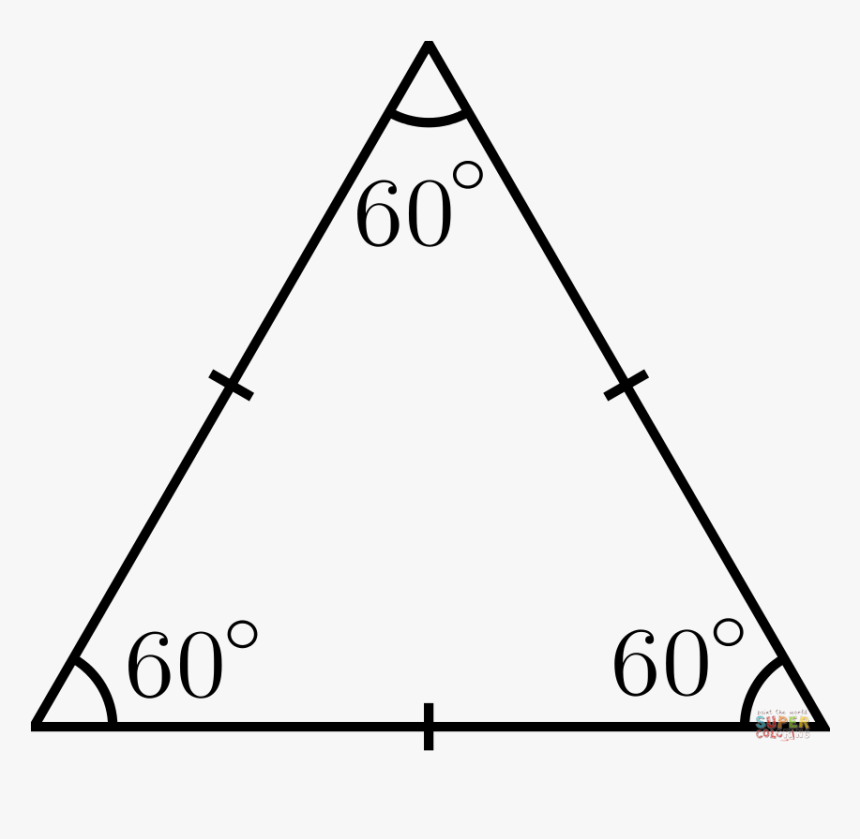 Transparent Triangulos Png - Equilateral Triangle, Png Download