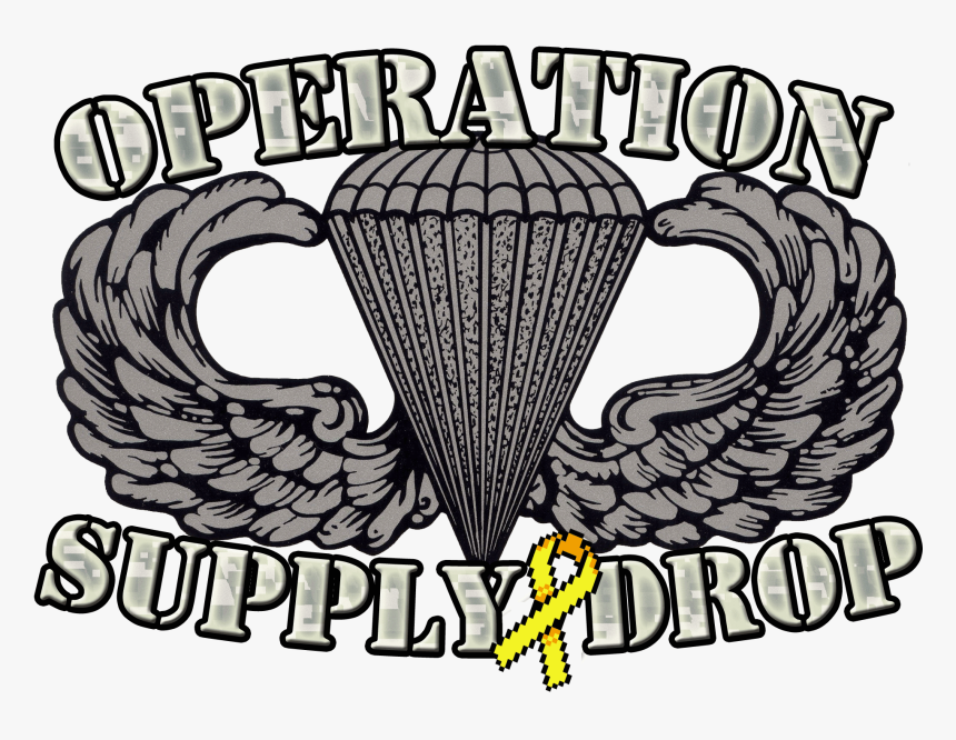 Operation Supply Drop Png, Transparent Png , Png Download - 509th Parachute Infantry Regiment, Png Download