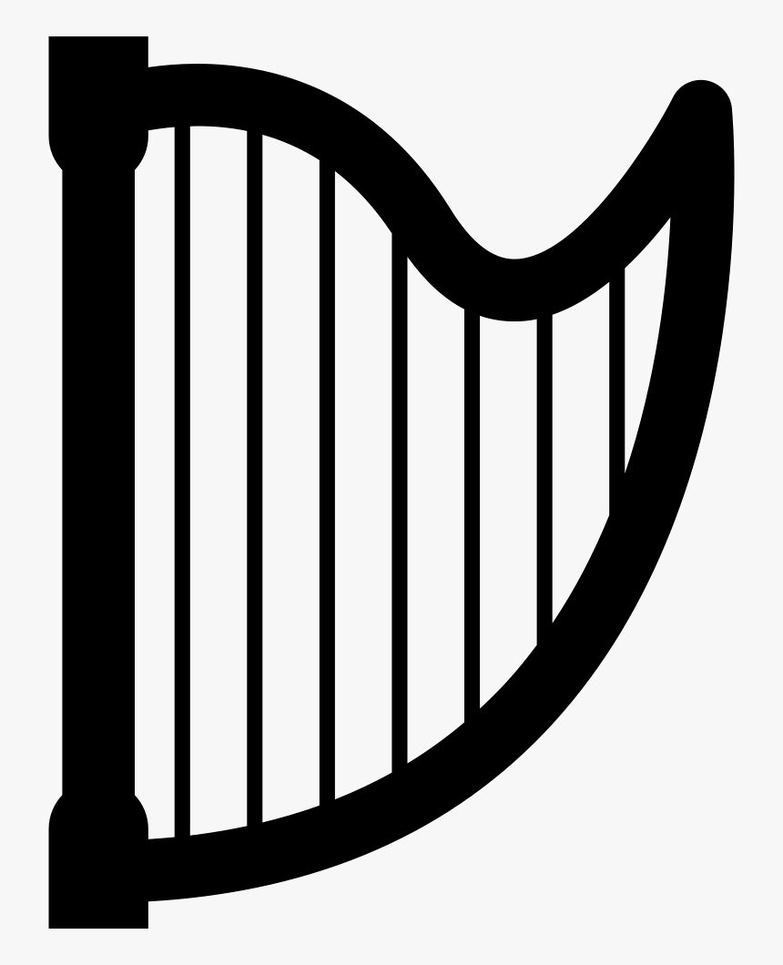 Music Harp - Harp Icon, HD Png Download
