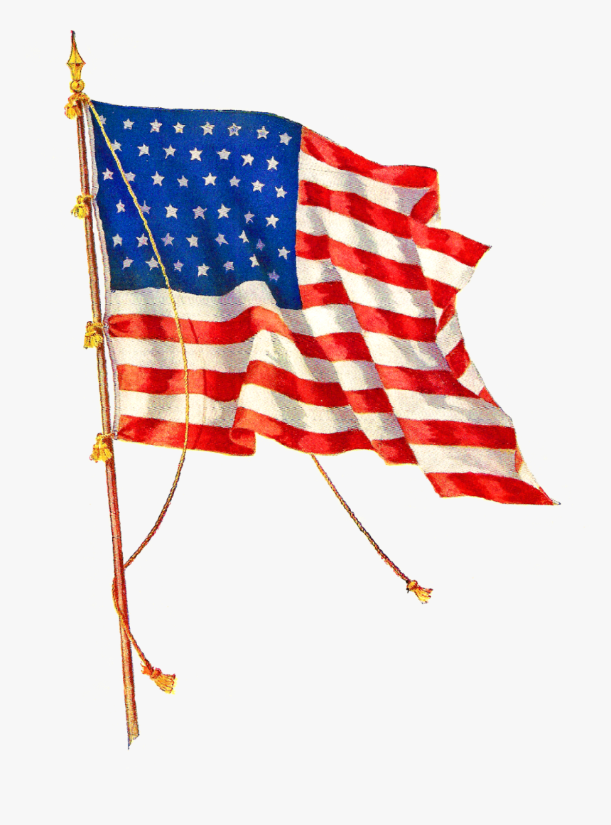 American Flag Independence Clip Art - Flag Of The United States, HD Png Download