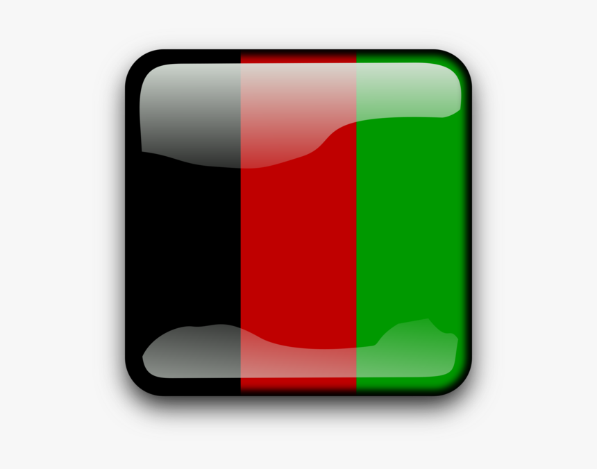 Flag Of Afghanistan Transitional Islamic State Of Afghanistan - Afghanistan Flag Simple Color, HD Png Download