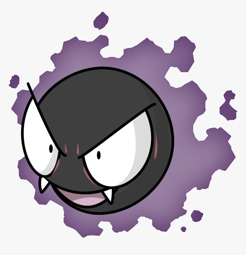 Pokemon Gastly Ghost Freetoedit - Gastly Pokemon, HD Png Download