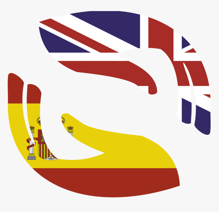 Http - //www - Bremaininspain - Bremaininspainhandsflags - Spain Vs Uk Png, Transparent Png