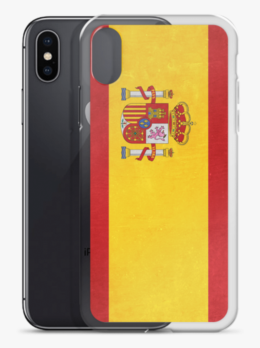 Spain Flag Iphone Case - Mobile Phone Case, HD Png Download