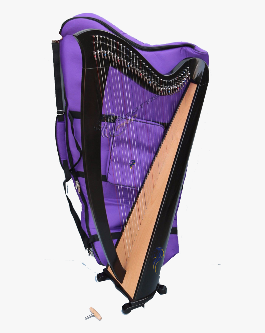 Unique 32 & 34 String Lever Harp - Racquetball, HD Png Download