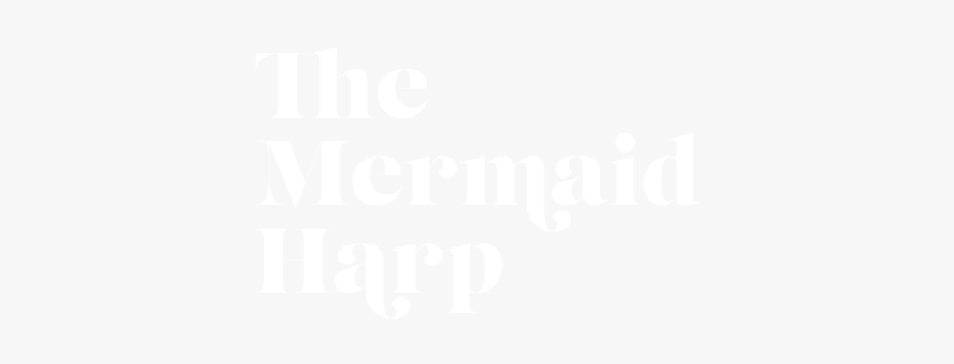 Clip Art Mermaid Harp - Johns Hopkins Logo White, HD Png Download