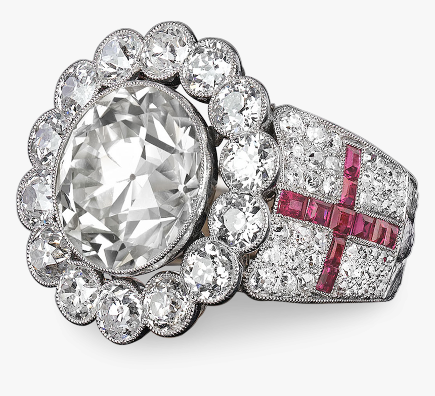 Pope Paul Vis Diamond Ring - Pope Paul Vi Ring, HD Png Download