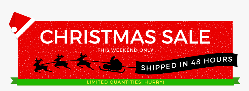 Christmas Banner Santa - Hippies Use Back Door, HD Png Download