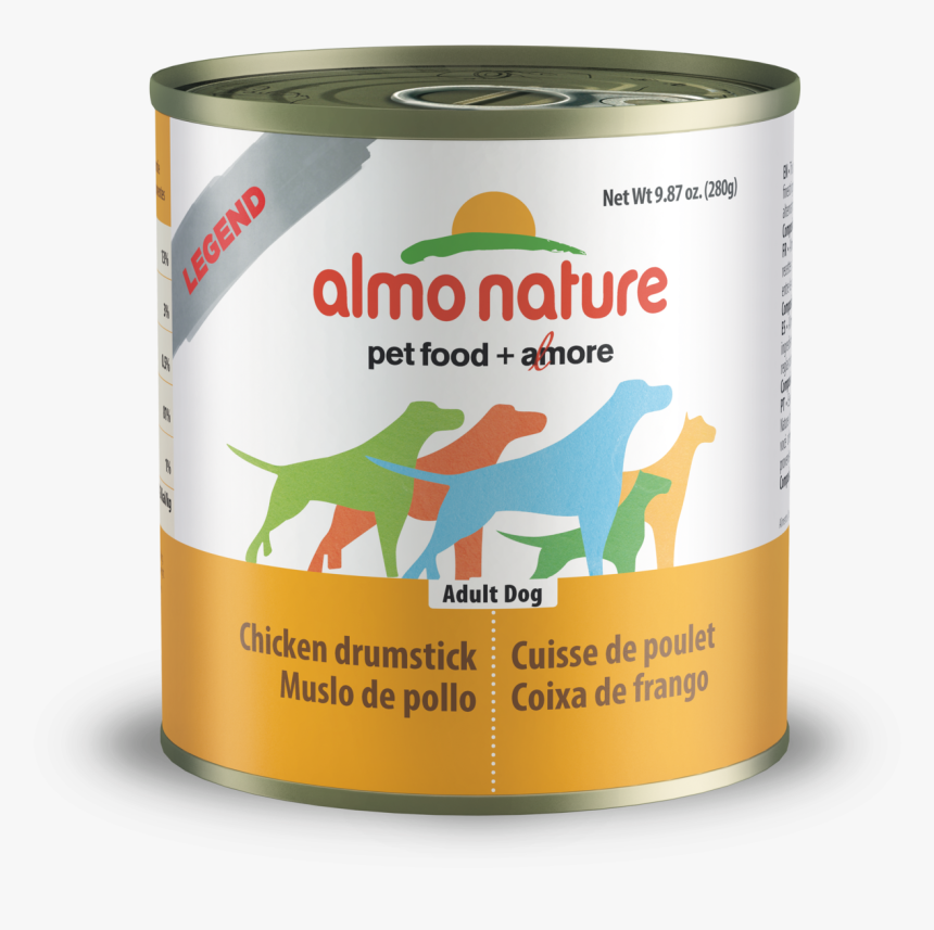 Almo Nature Dog Hqs Legend Chicken Drumstick 12 Cans - Almo Nature Cat Cans 140g Chicken And Pumpkin, HD Png Download