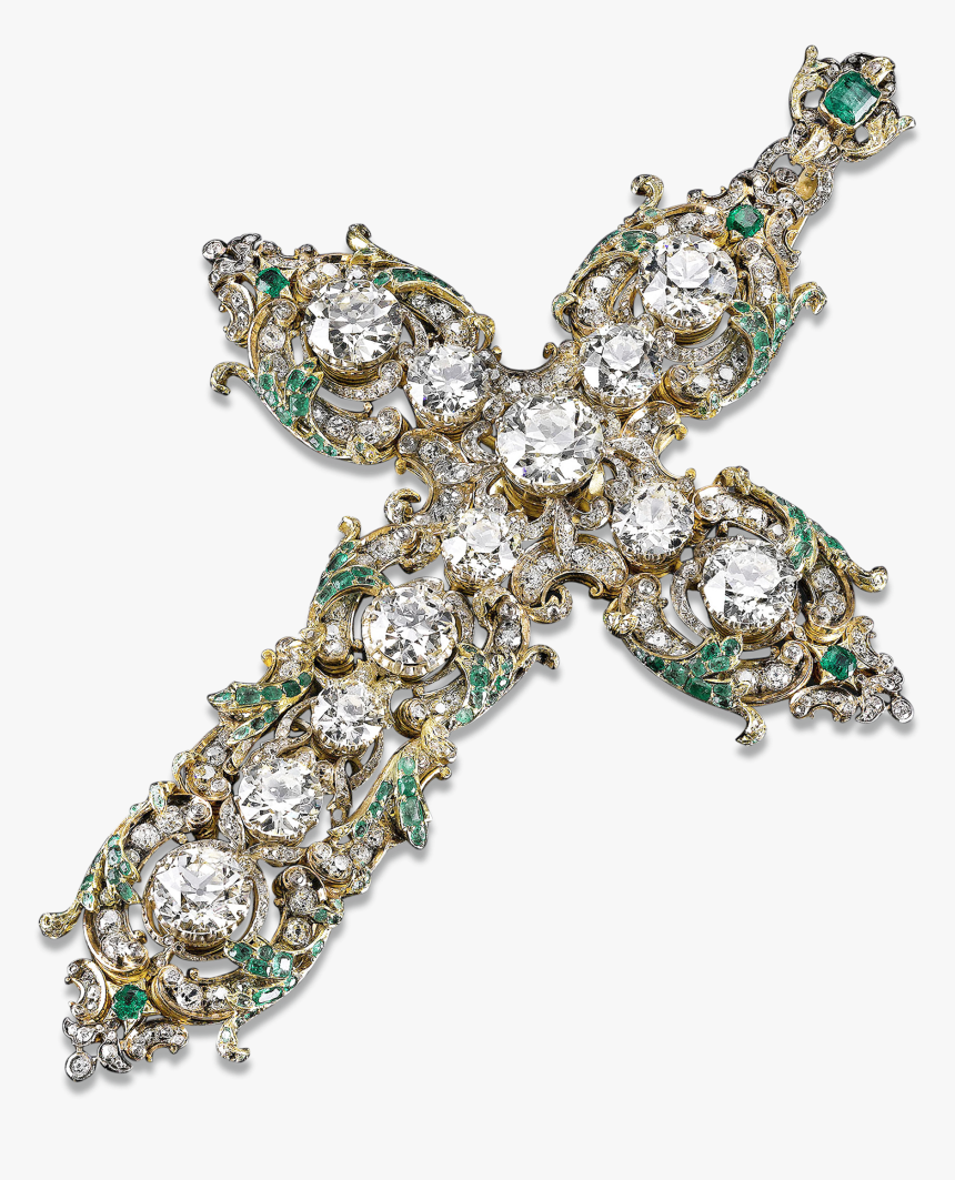 Pope Paul Vis Diamond Cross - Jewellery, HD Png Download