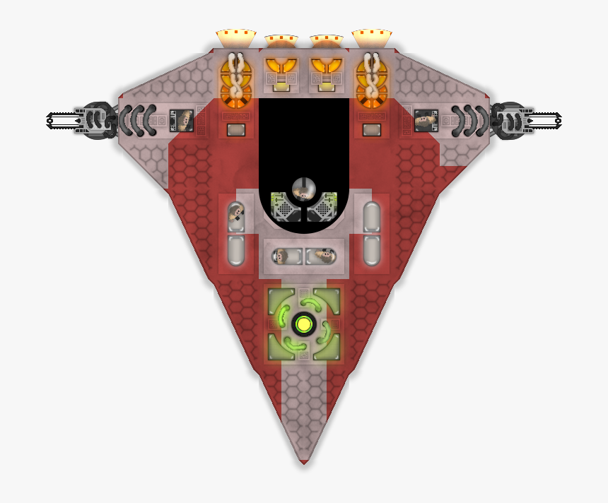 Cosmoteer Millennium Falcon, HD Png Download