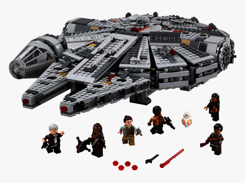 Millennium Falcon De Lego Hans Solo, HD Png Download