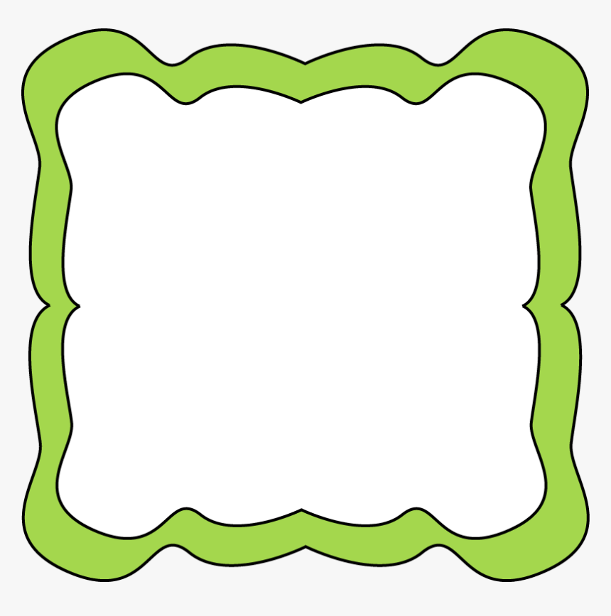 Lime Green Border Clipart Green Border Frame Clipart Png, Transparent