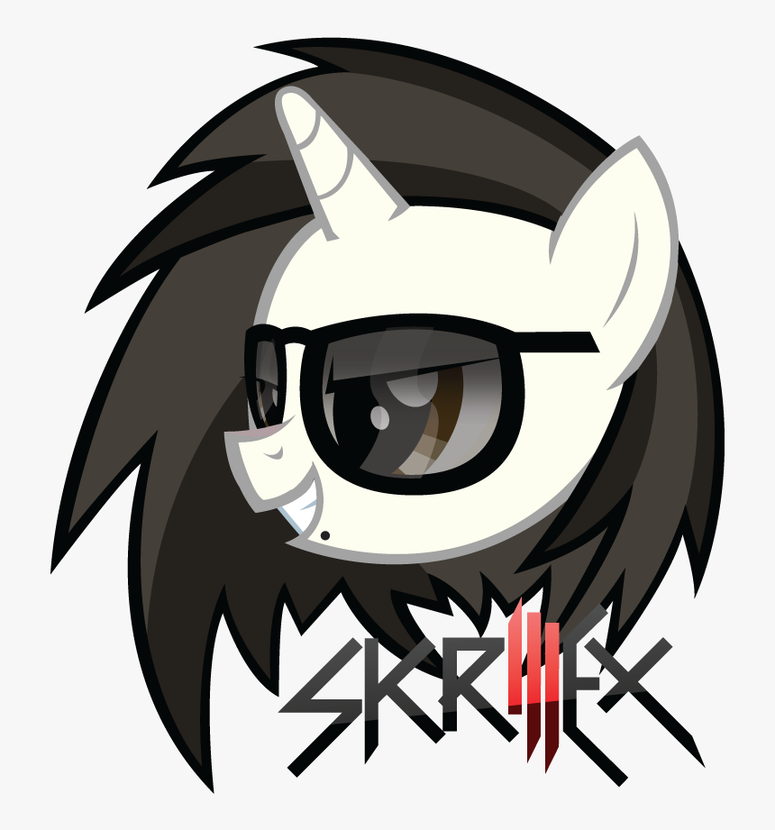 There S Even A Skrillex Unicorn - Mlp Characters White Background, HD Png Download