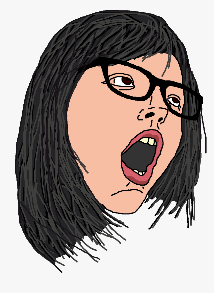 Face Hair Facial Expression Nose Cartoon Human Hair - Cuck Png, Transparent Png