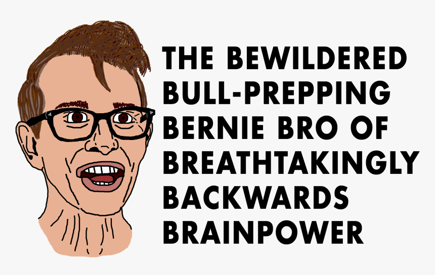 The Bewildered Bull-prepping Bernie Bro Of Breathtakingly - Österreichs Wanderdörfer, HD Png Download