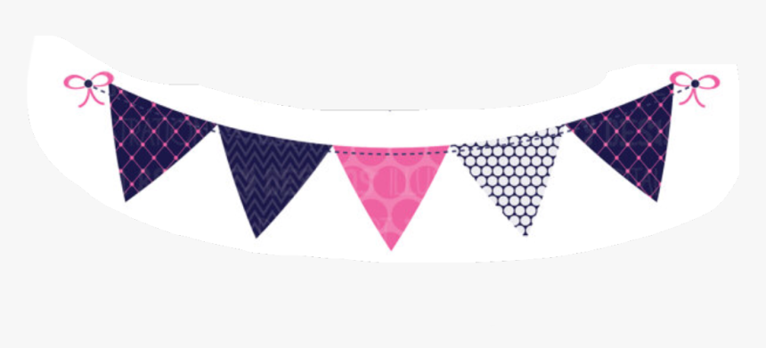 #banner #pink #purple #pattern #freetoedit - Tablecloth, HD Png Download