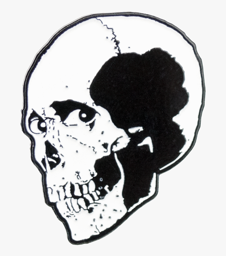 Evil Head Enamel Pin - Horror Movie Metal Pin, HD Png Download