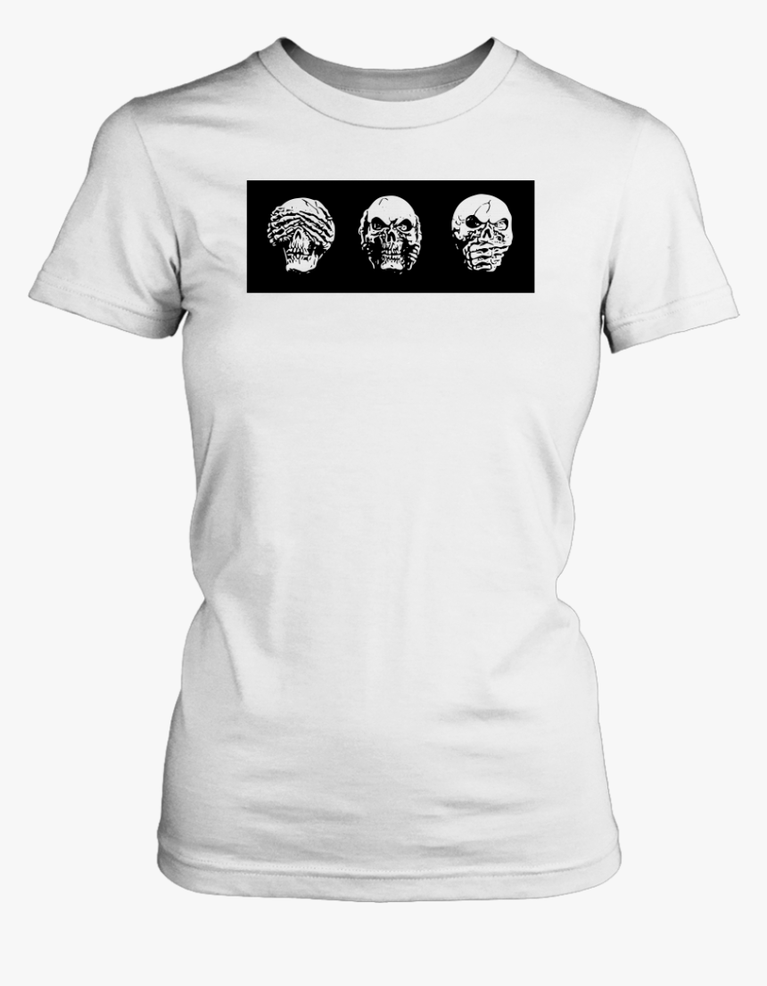 Skull No Evil Tee - Crest, HD Png Download