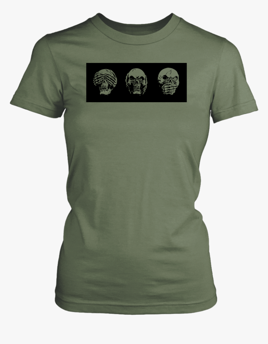 Skull No Evil Tee - T-shirt, HD Png Download