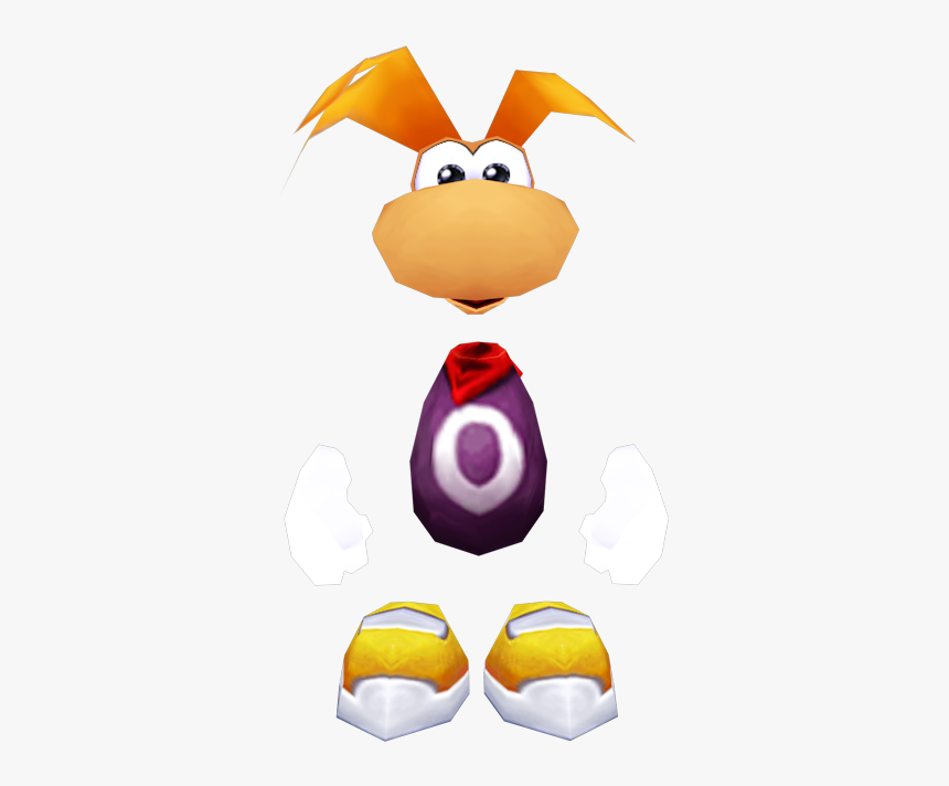 Download Zip Archive - Rayman 2 3d Model, HD Png Download