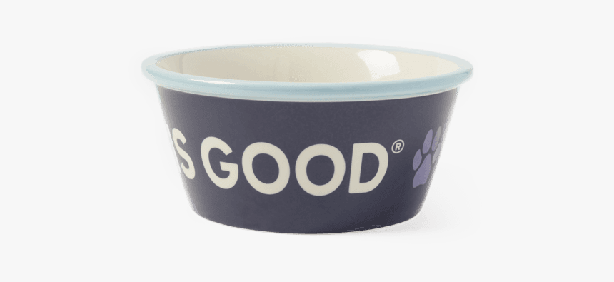 Paw Wag On Large Dog Bowl - Ceramic, HD Png Download