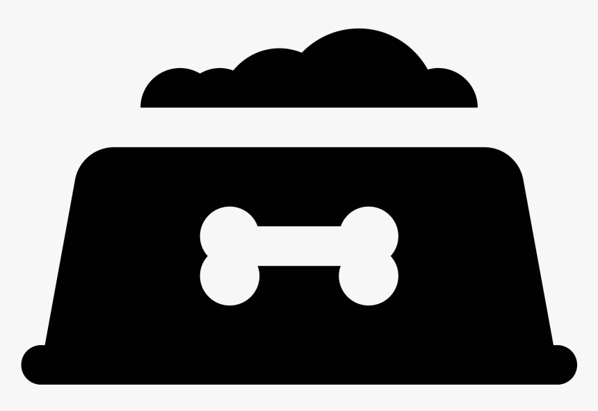 Dog Bowl Icon - Dog Bowl Transparent Clipart, HD Png Download