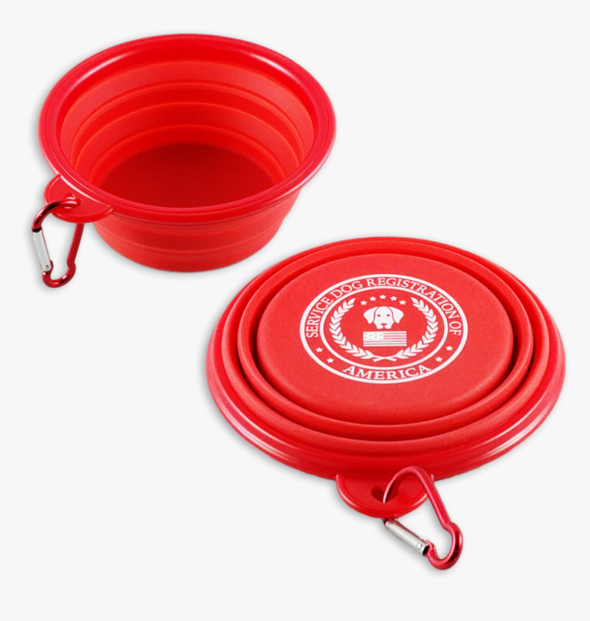 Service Dog Collapsible Travel Bowl 
 Title Service, HD Png Download