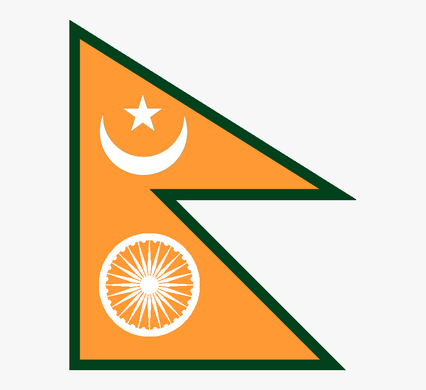Fictionalindia-pakistan Unification Flag In The Style - Republican Party Of India Flag, HD Png Download