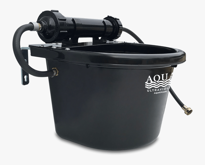 Aquauv Rufus Dog Bowl Metal Black - Cookware And Bakeware, HD Png Download