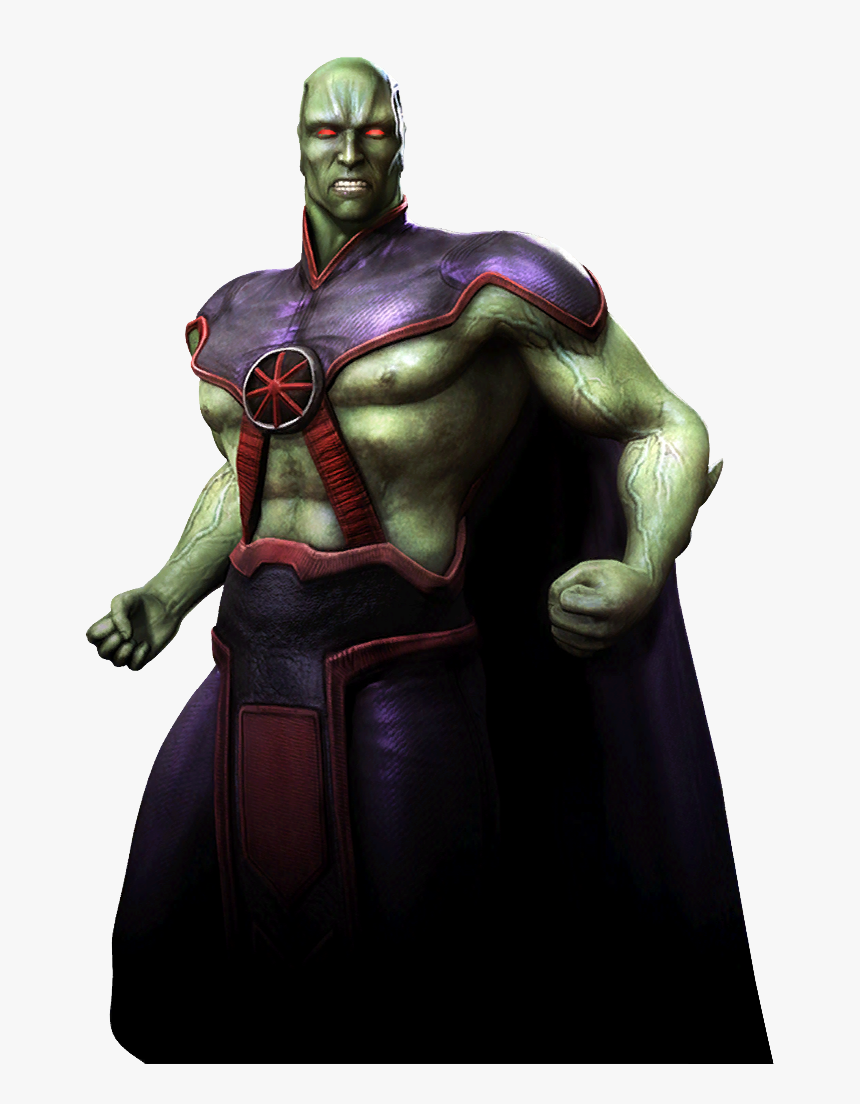 Injustice Martian Manhunter Face, HD Png Download