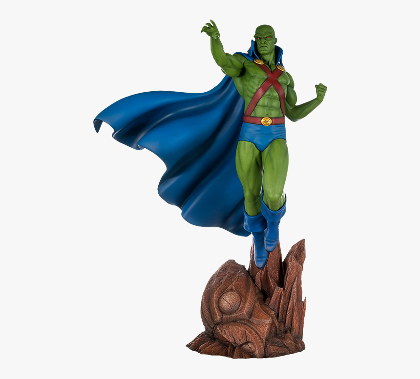 Martian Manhunter Statue, HD Png Download