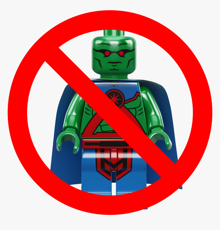 Martian Manhunter Girl Lego, HD Png Download