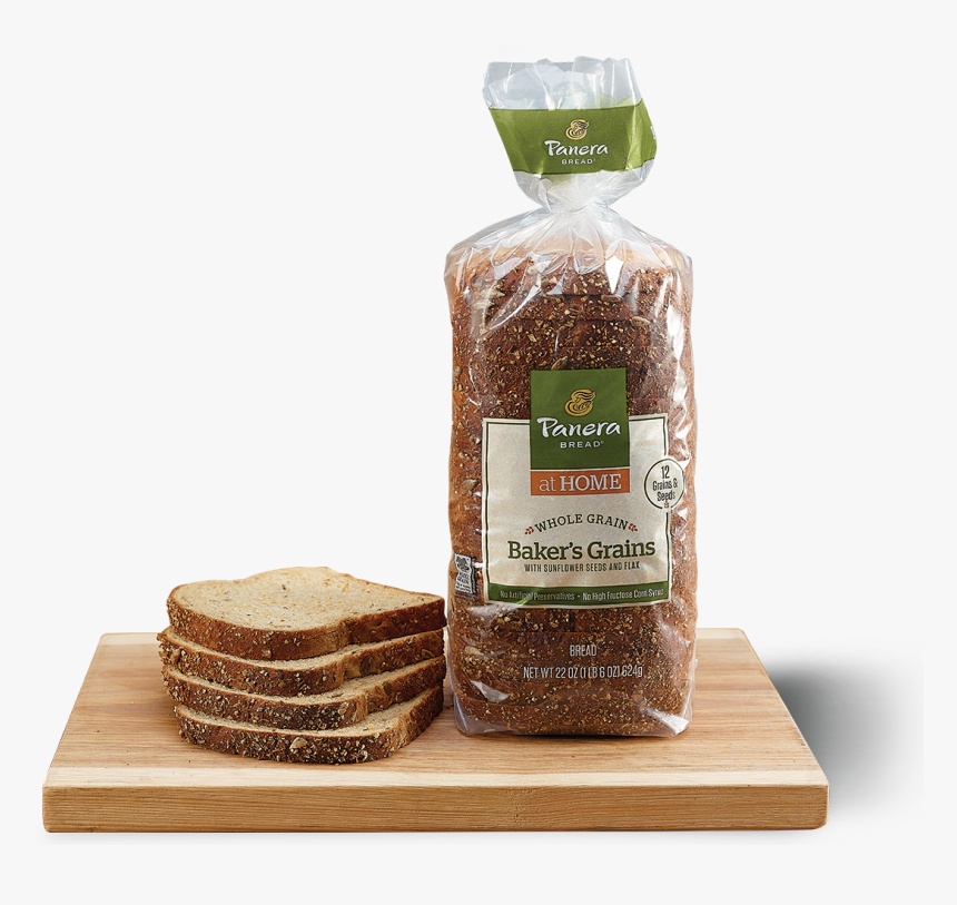 Whole Grain Baker S Grains Sliced Bread Srcset Panera Bakers Grain, HD Png Download