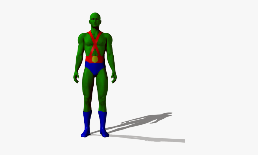 Martian Manhunter Skin - Superhero, HD Png Download