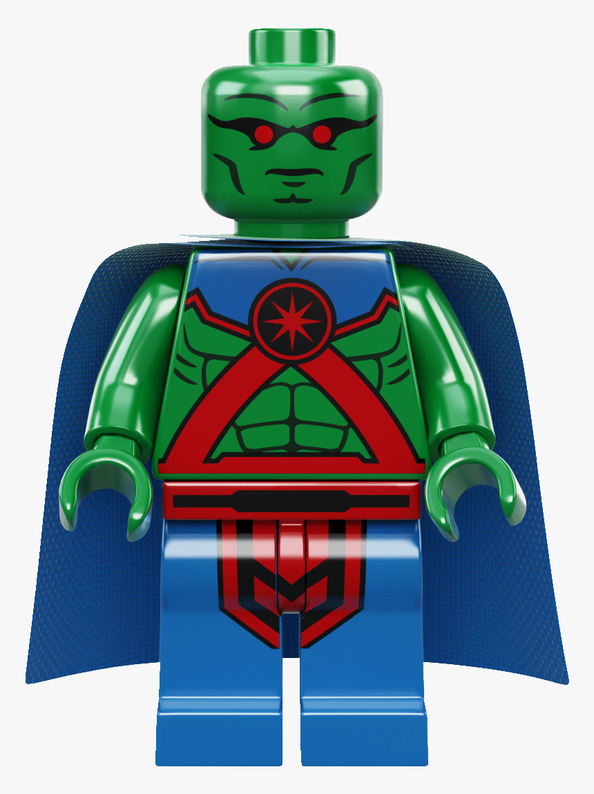 Martian Manhunter Girl Lego, HD Png Download