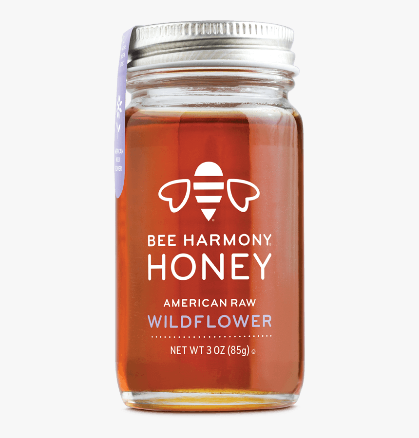 American Wildflower 3oz Honey Jar - Honey Jars, HD Png Download