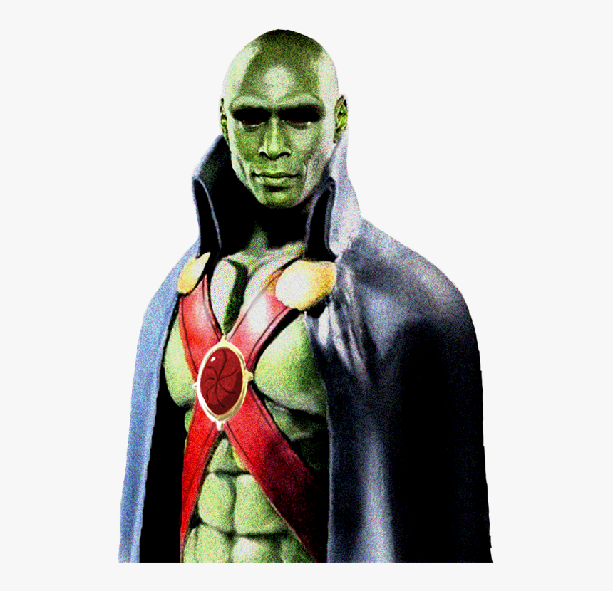 No Caption Provided - Lance Reddick Martian Manhunter, HD Png Download