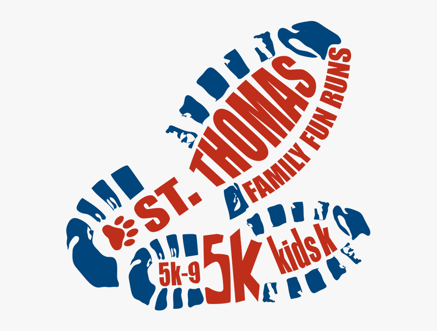 St Thomas Family Fun Run Kids 1k - 5k Fun Run, HD Png Download