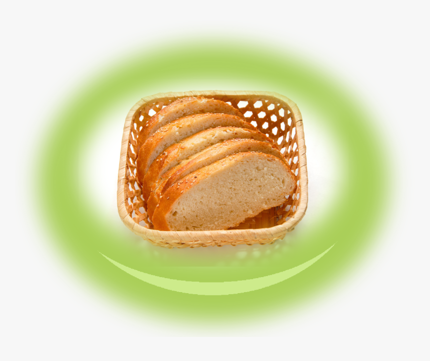 Transparent Slice Of Bread Png - Basket With Bread Png, Png Download