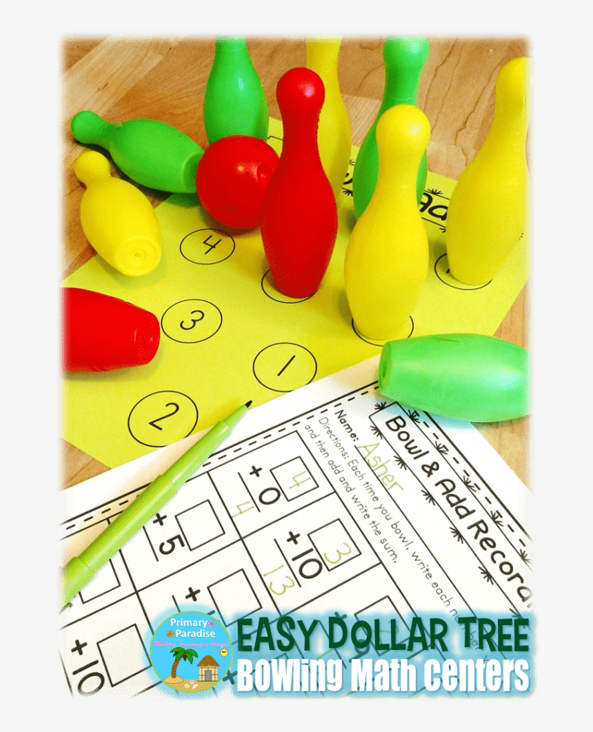 Bowl & Learn - Dollar Tree Math Center, HD Png Download