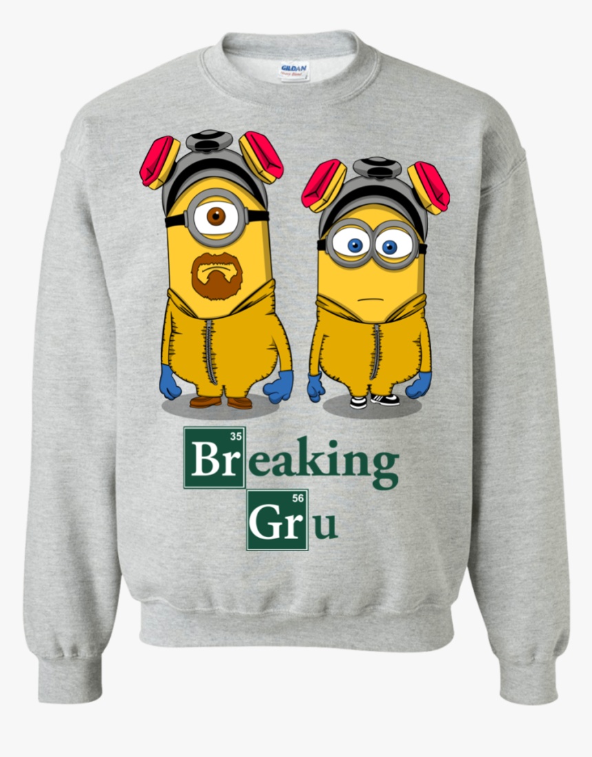 Breaking Gru Crewneck Sweatshirt - Sweater, HD Png Download